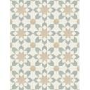 Carrelage Tara Etoile Verte - 22.3x22.3cm - FV2702164