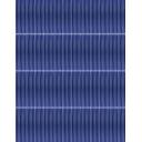 Carrelage Rectangulaire Effet Vague Bleu Cobalt - 11.25x45cm - FV2702189