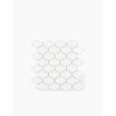 Carrelage Chevron Sur Maille - Blanc - 28.3X27.7cm - FV2702213