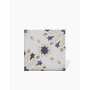 Carrelage Faience Motif Floral 1 Bleu Ciel - 15x15cm - FV2702248