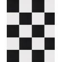 Carrelage Damier Noir et Blanc MIX - 20x20cm - FV2702430