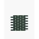 Carrelage Berlin - Plaquette Arrondie Vert Brillant sur Maille - 30x30cm - FV2702479