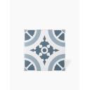 Carrelage Georgia - Motif 2 Bleu pour Sol et Mur -15x15cm - FV2702454