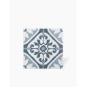 Carrelage Georgia - Motif 3 Bleu pour Sol et Mur -15x15cm - FV2702455