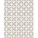 Carrelage Maya Pétales de Fleur Gris - 22.3x22.3cm - FV2702179