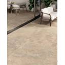 Carrelage Toscane Travertin Blanc Rectifié - 100x100cm - FV2702530