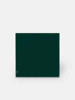 Gehämmerte Fliese 15 × 15 cm grün Handmade-Effekt - LU7404058