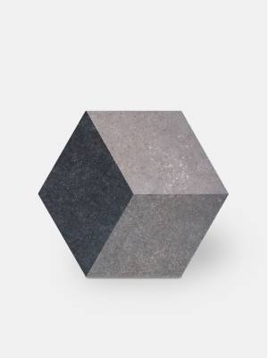 Carrelage Hexagonal Gres Cerame Gris Tr2405002